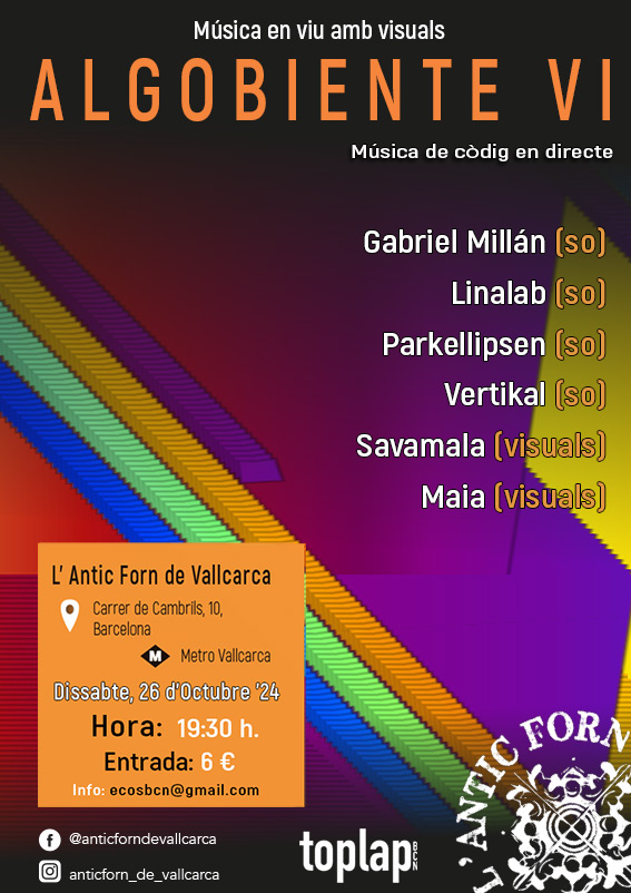 Poster Algobiente VI