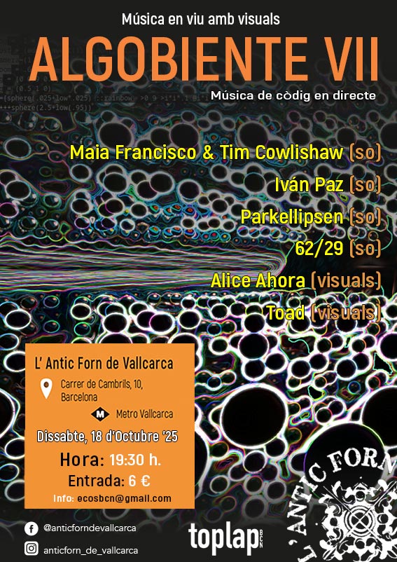 Poster Algobiente VII